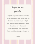 Cuadro Oración Ángel de la Guarda