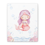 Little Mermaid Magic - Sweet Purple Hair Mermaid