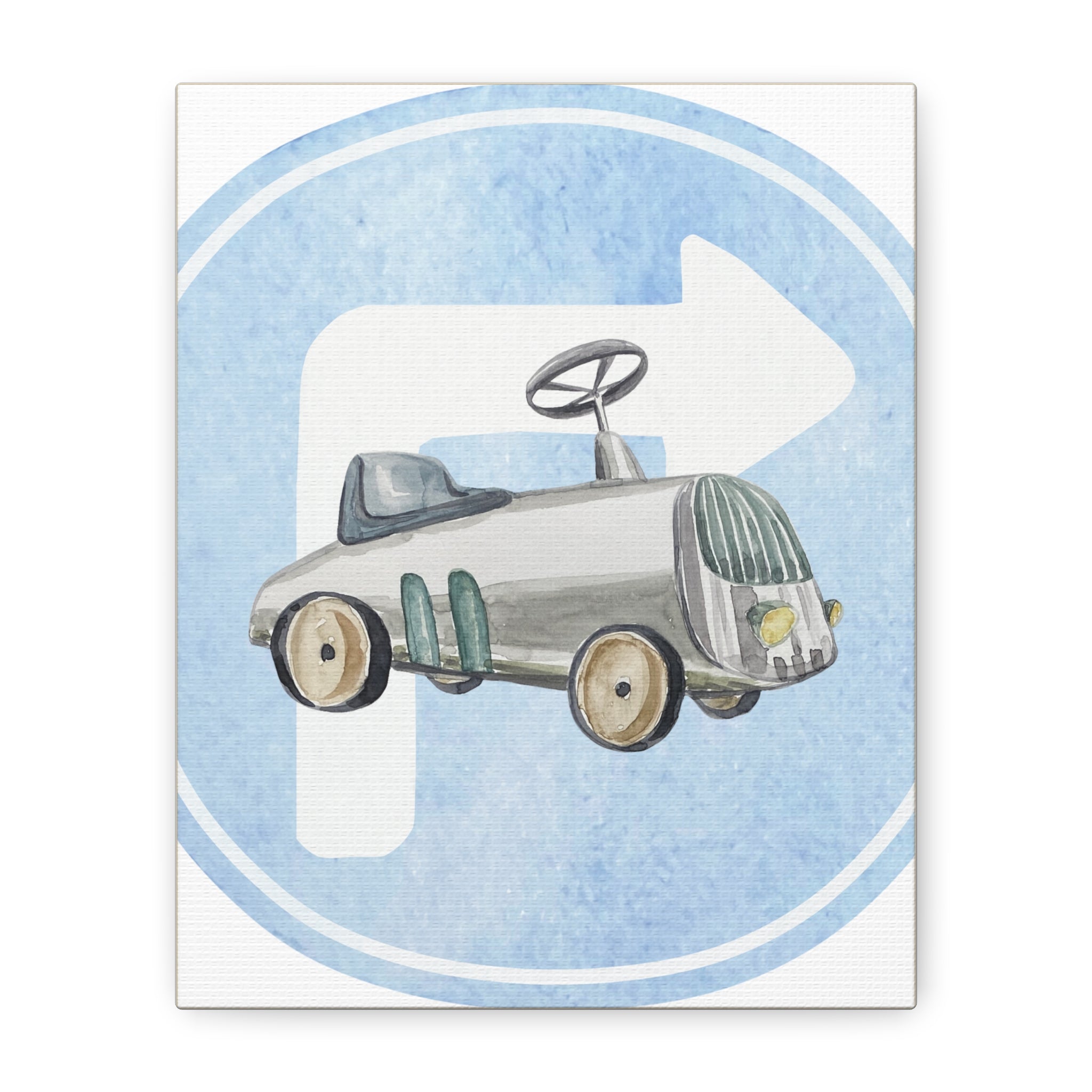 Vintage Cars -Silver Roadster