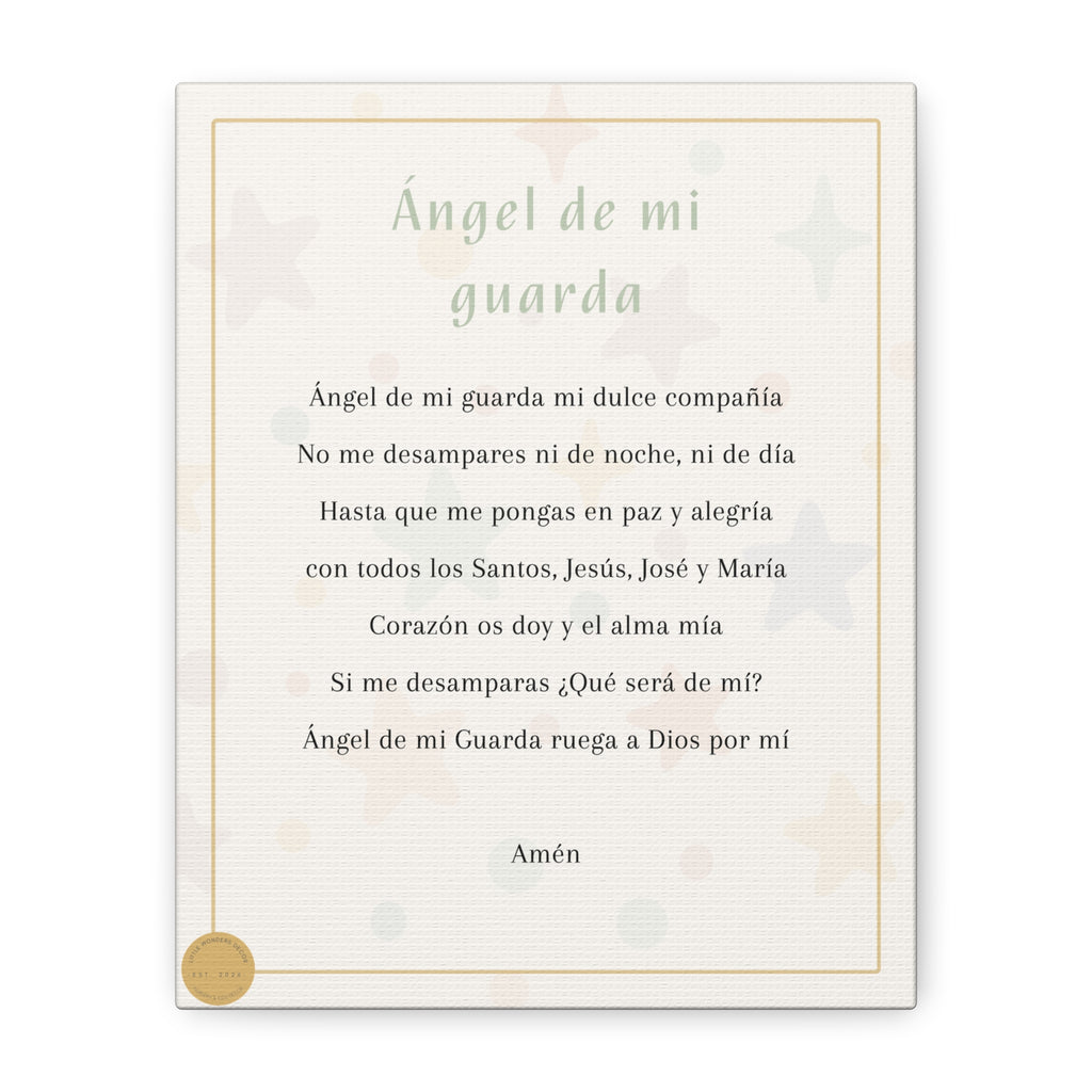 Oración Angel de mi Guarda Estrellas