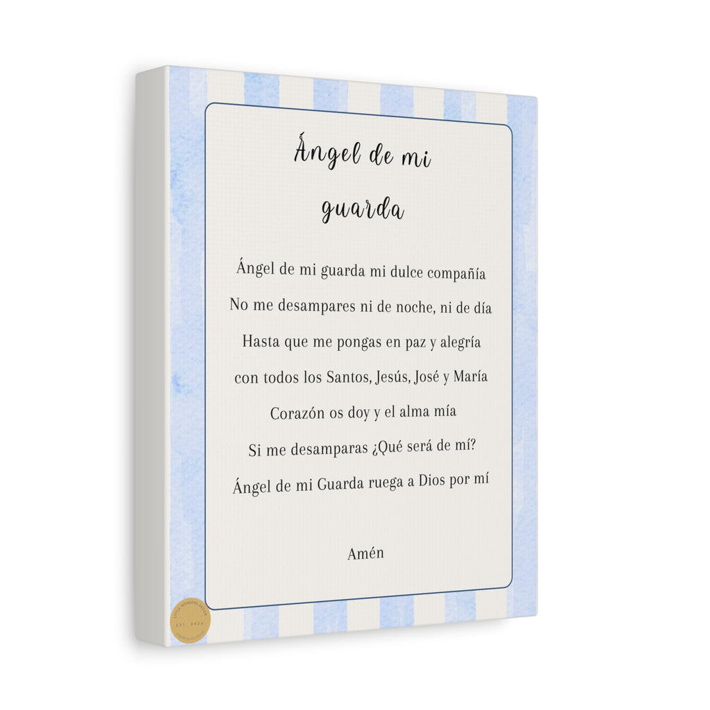 Oración Angel de mi Guarda Azul