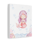 Little Mermaid Magic - Sweet Purple Hair Mermaid