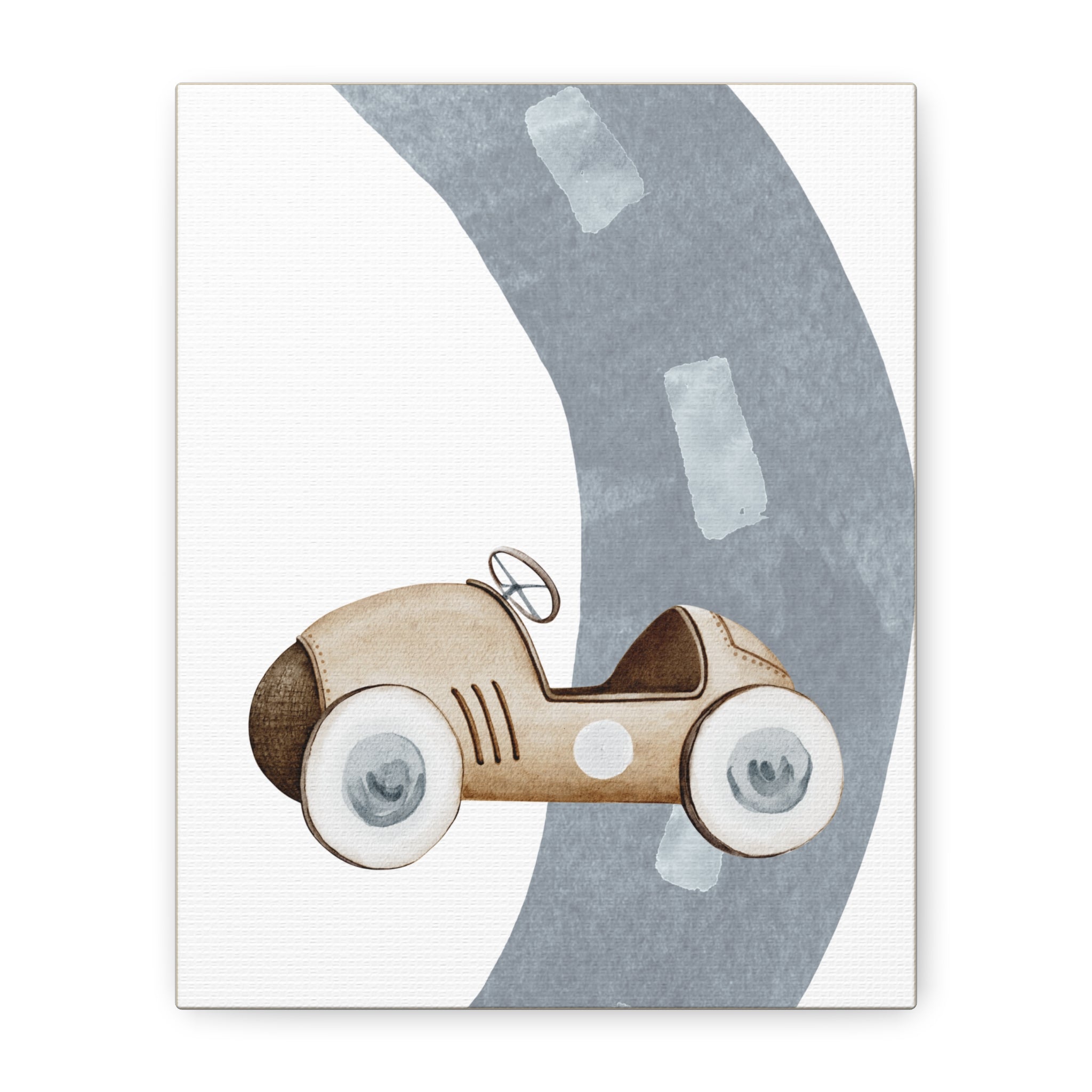 Vintage Cars - Classic Coupe on The Road