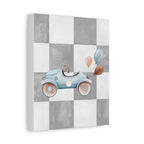 Vintage Cars Nursery Art - Set of 3