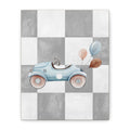 Vintage Cars - Blue Race Car