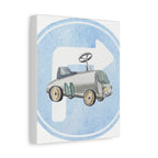 Vintage Cars -Silver Roadster
