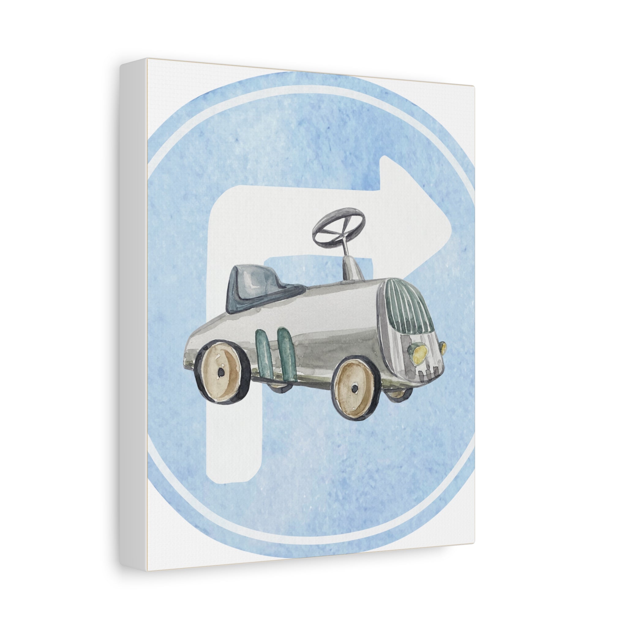 Vintage Cars -Silver Roadster